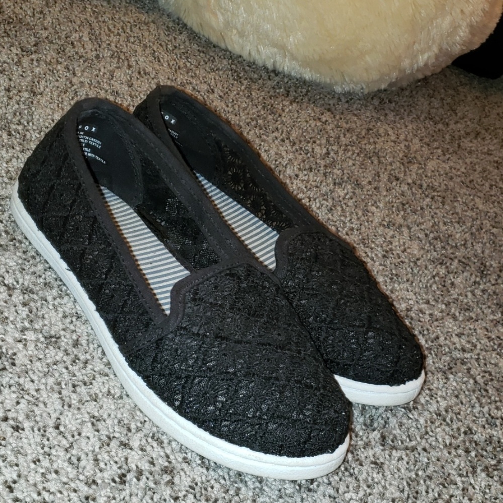 Lace Slip Ons